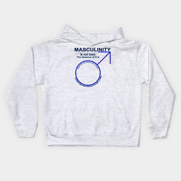 Masculinity Kids Hoodie by Cavalrysword